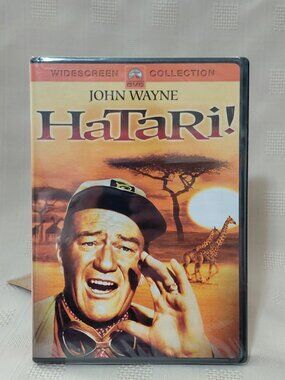 John Wayne Hatari! Widescreen Collection DVD 1962 Film Dolby Digital NEW Sealed